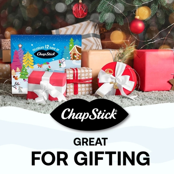 NWT Chapstick Advent Calendar 12 Days Of Christmas Lip Balm - Picture 4 of 4